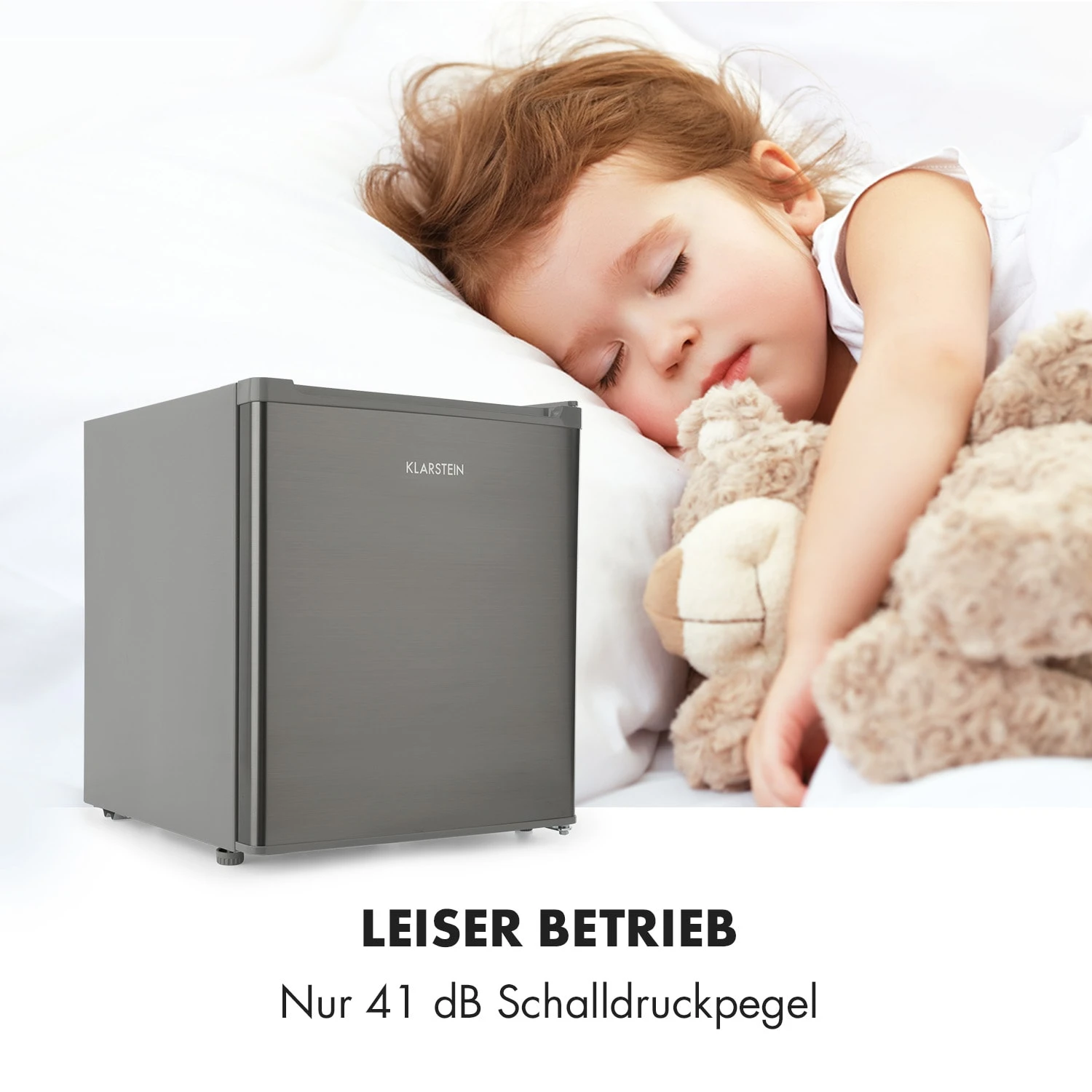 Snoopy Eco Mini-Kühlschrank Mit Gefrierfach 41 Liter 39dB – Bild 8