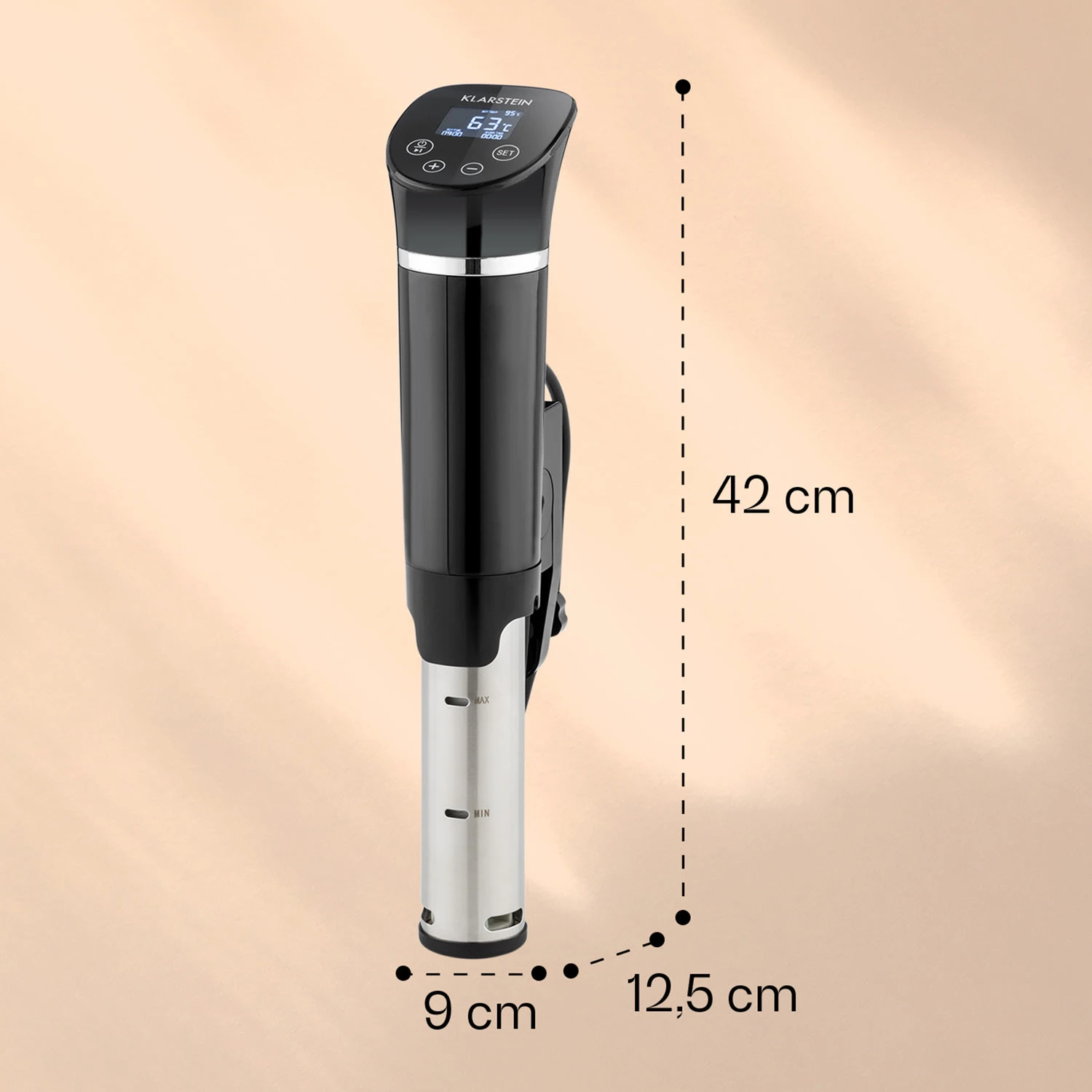 Quickstick Flex 1300W 3D Circulating 0-95 °C IPX7 Timer Schwarz – Bild 7