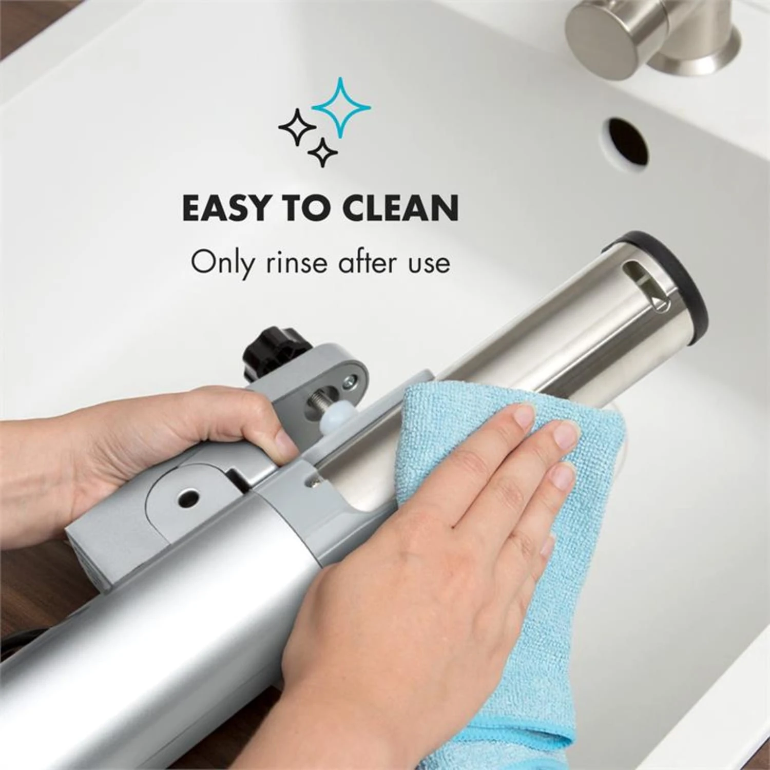 Quickstick Flex 1300W 3D Circulating 0-95 °C IPX7 Timer Silber – Bild 9