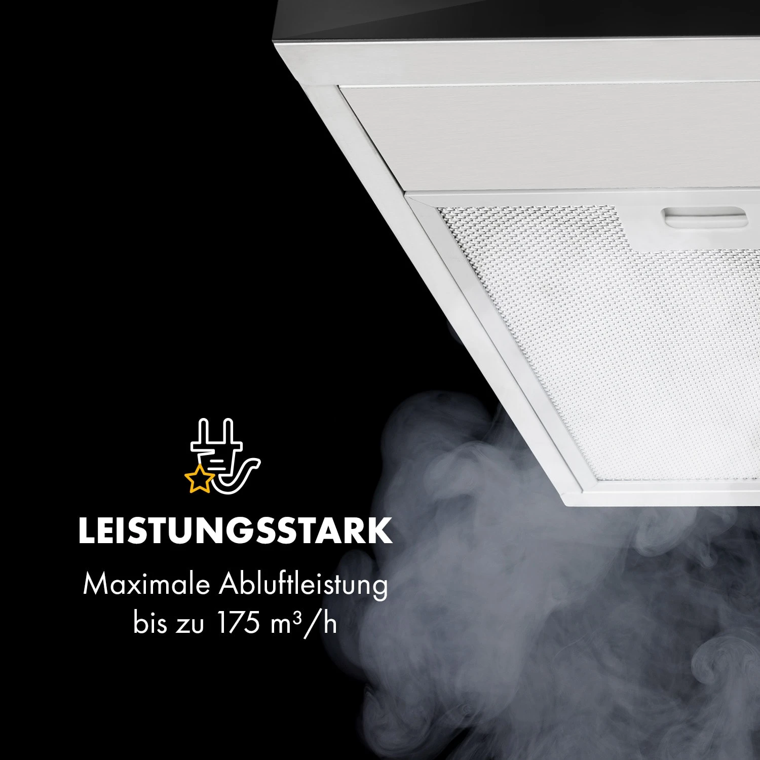 Contempo Neo Unterbau-Dunstabzugshaube 60cm 175m³/h LED Edelstahl – Bild 4