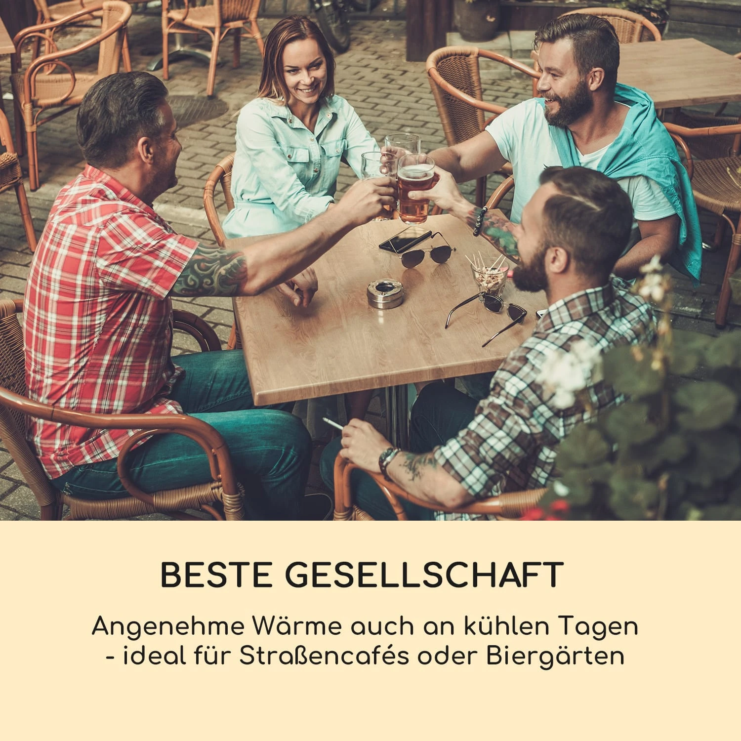 Smartwave Infrarot-Heizstrahler Carbonröhre 2400W WiFi Appsteuerung – Bild 7