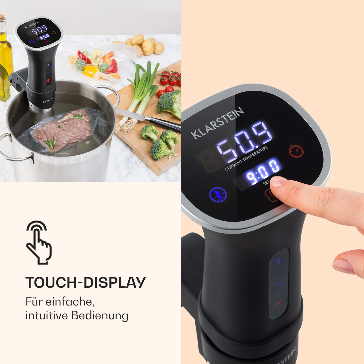 Quickstick Smart Sous Vide Pumpe 3D Circulation 20-95 °C – Bild 4