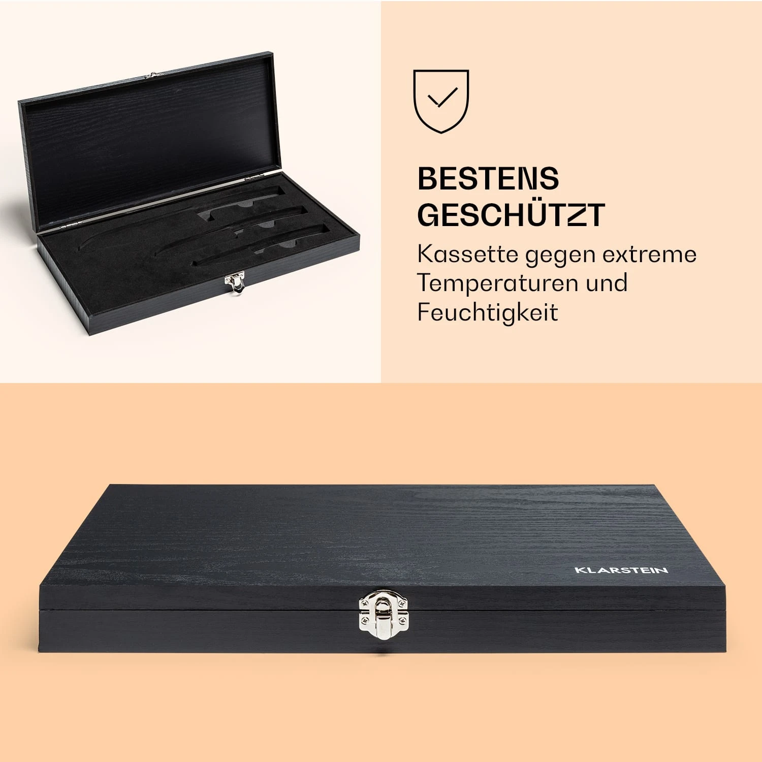 Kishiko Messerset Damaszener-Stahl 3-teilig Extra Scharf Rosenholz – Bild 6