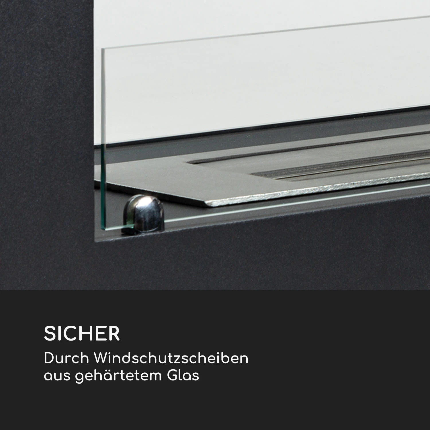 Fiamme Scoppi Ethanol-Kamin Edelstahl-Brenner 3 Liter 5-6 H Brenndauer – Bild 5