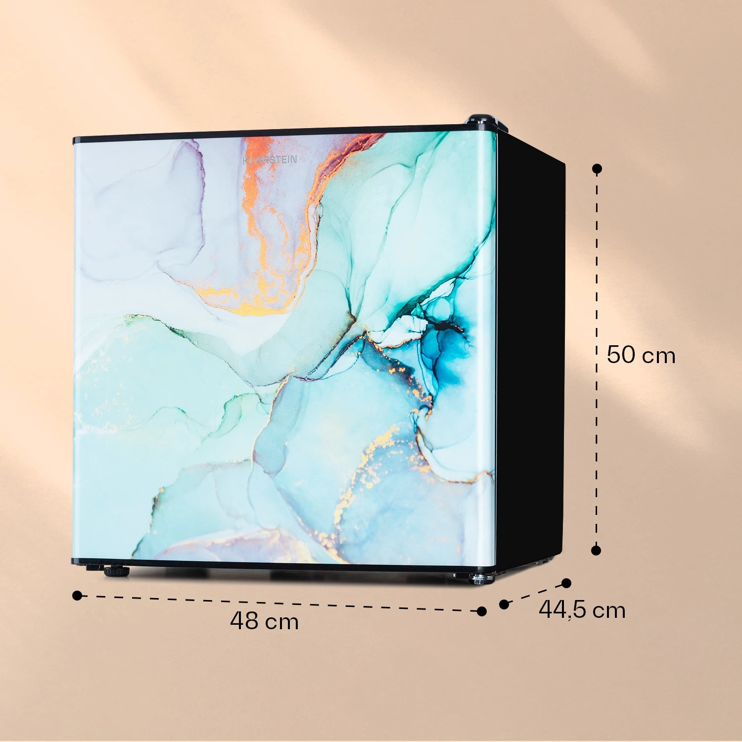 CoolArt 45L Mini-Kühlschrank EEK F Gefrierfach 1,5l Designtür – Bild 6