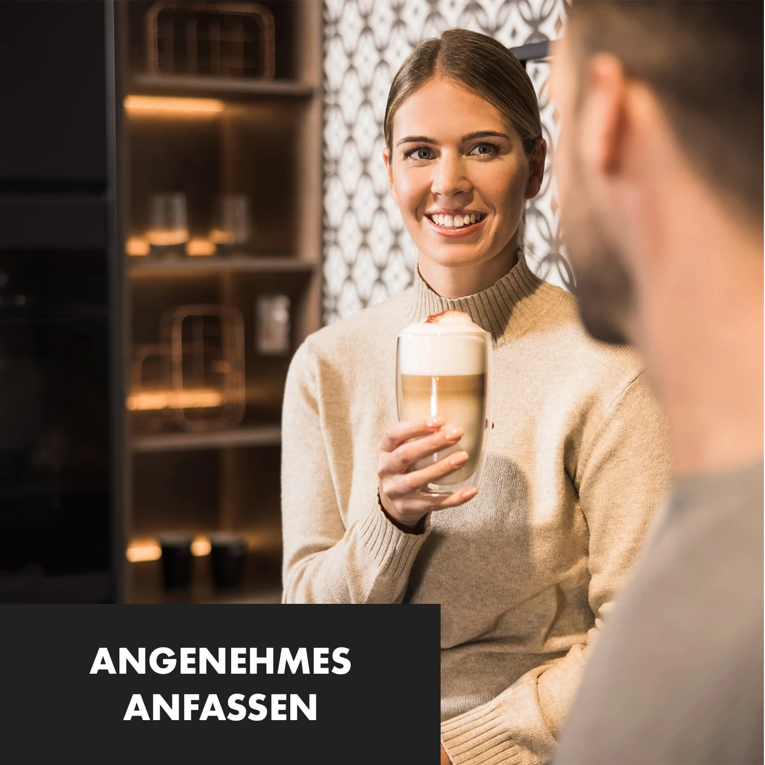 Carajillo Doppelwandige Thermogläser 450ml Handgemacht Borosilikatglas – Bild 5