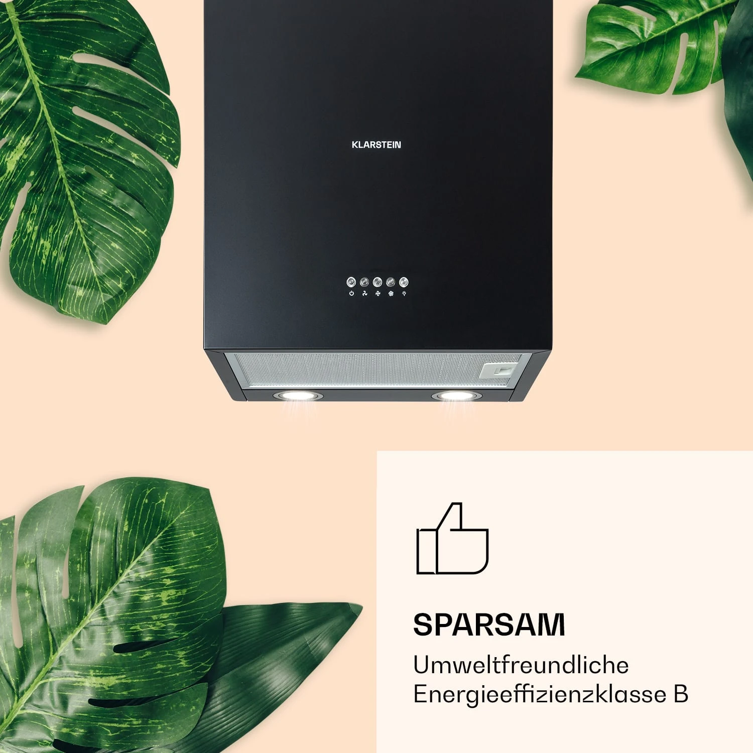 Monumenta Wandabzugshaube Aluminium 559m³/h LED EEK B – Bild 4