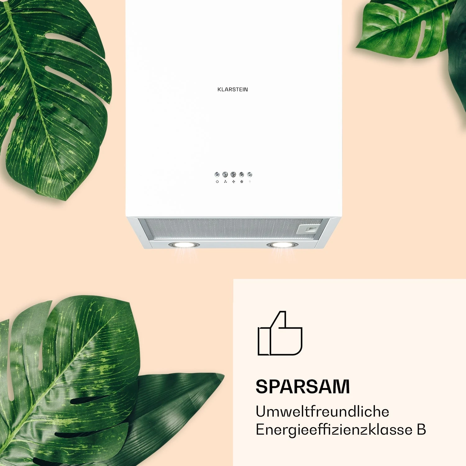 Monumenta Wandabzugshaube Aluminium 559m³/h LED EEK B – Bild 4