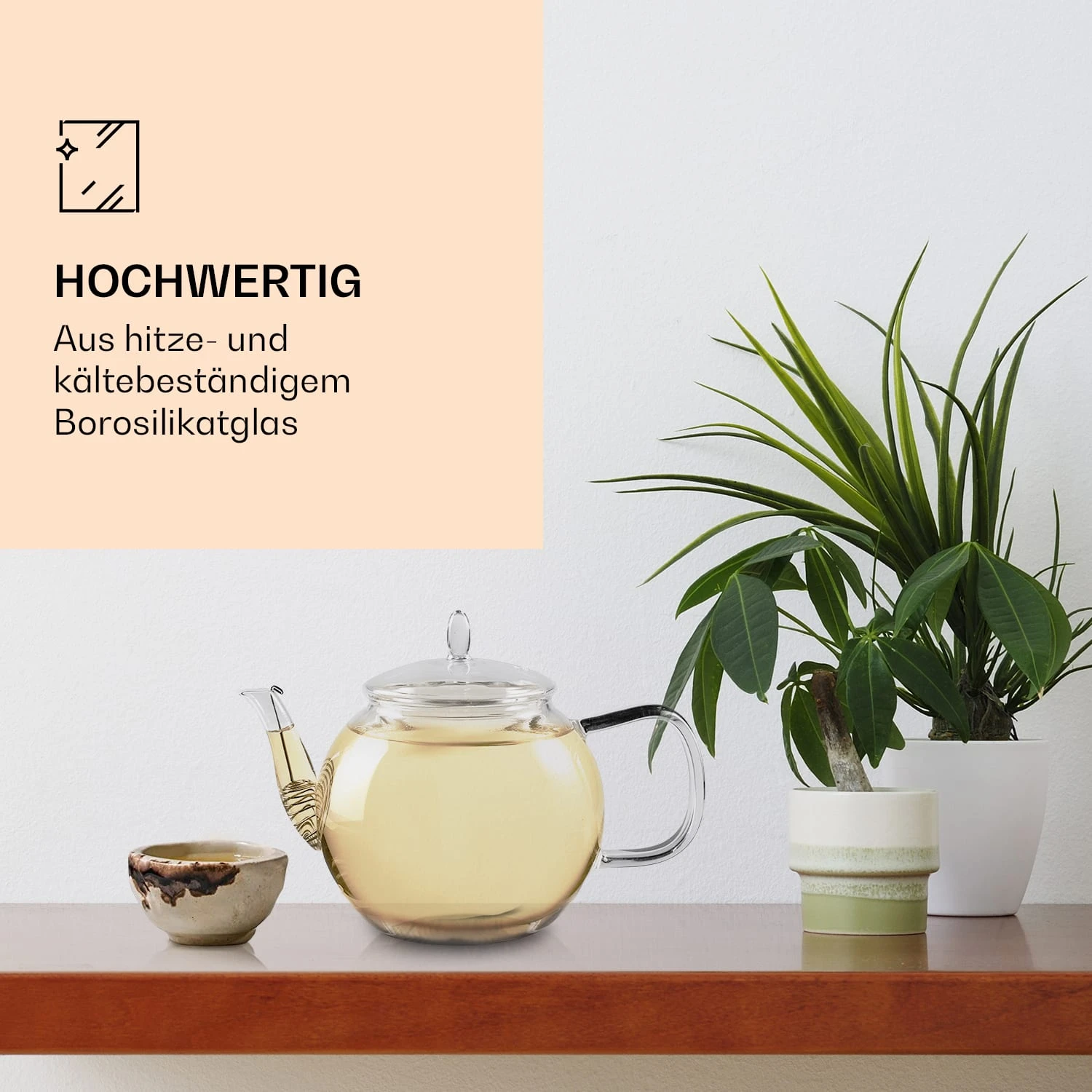 Bedida Teekanne 1300ml Inkl 6 Teerosen Mix – Bild 3