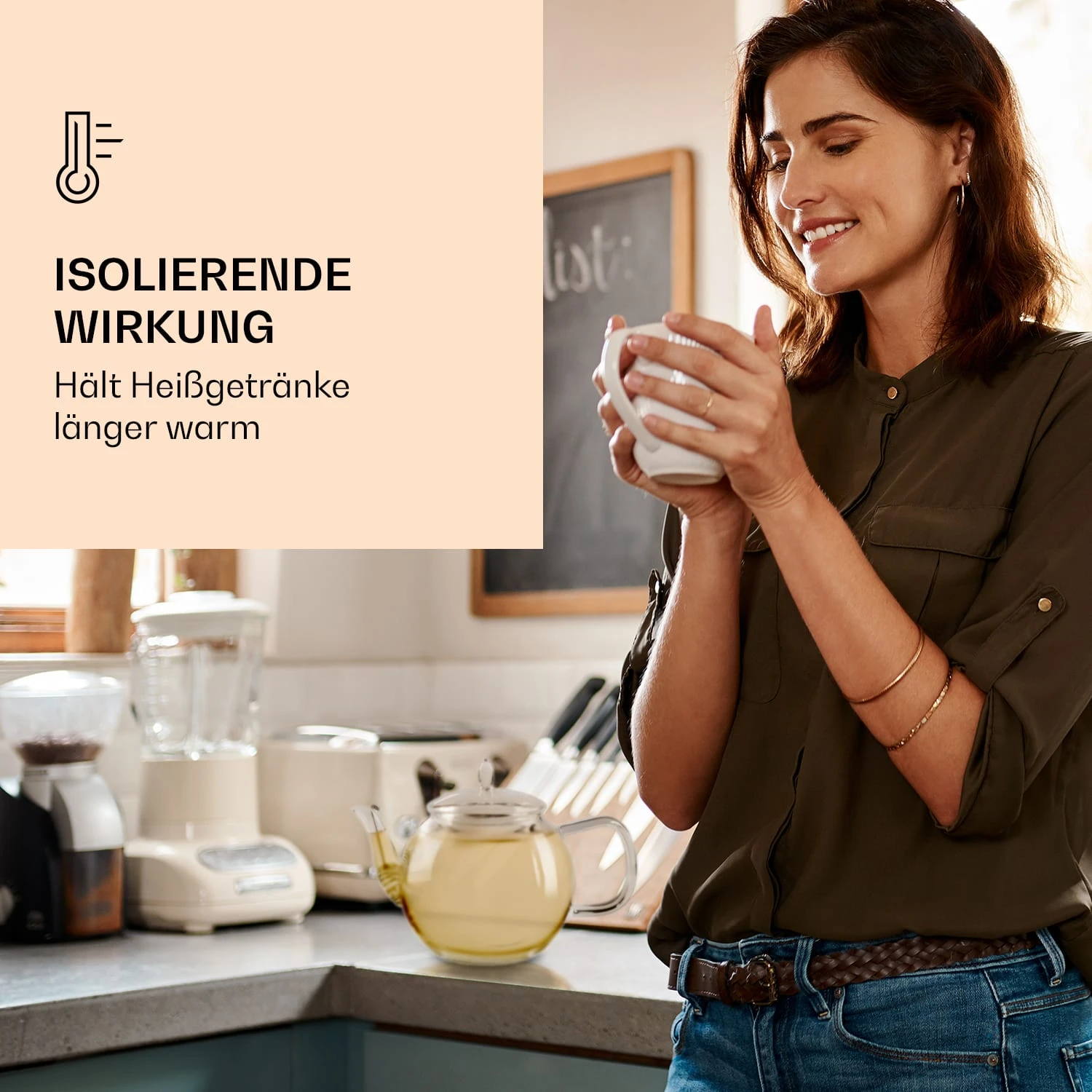 Bedida Teekanne 1300ml Inkl 6 Teerosen Mix – Bild 4