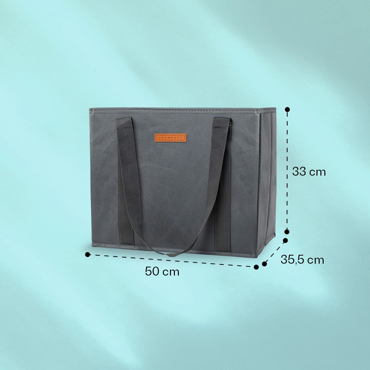 Einkaufstasche 4er Set Wiederverwendbar Waschbar Faltbar Verstärkt – Bild 5