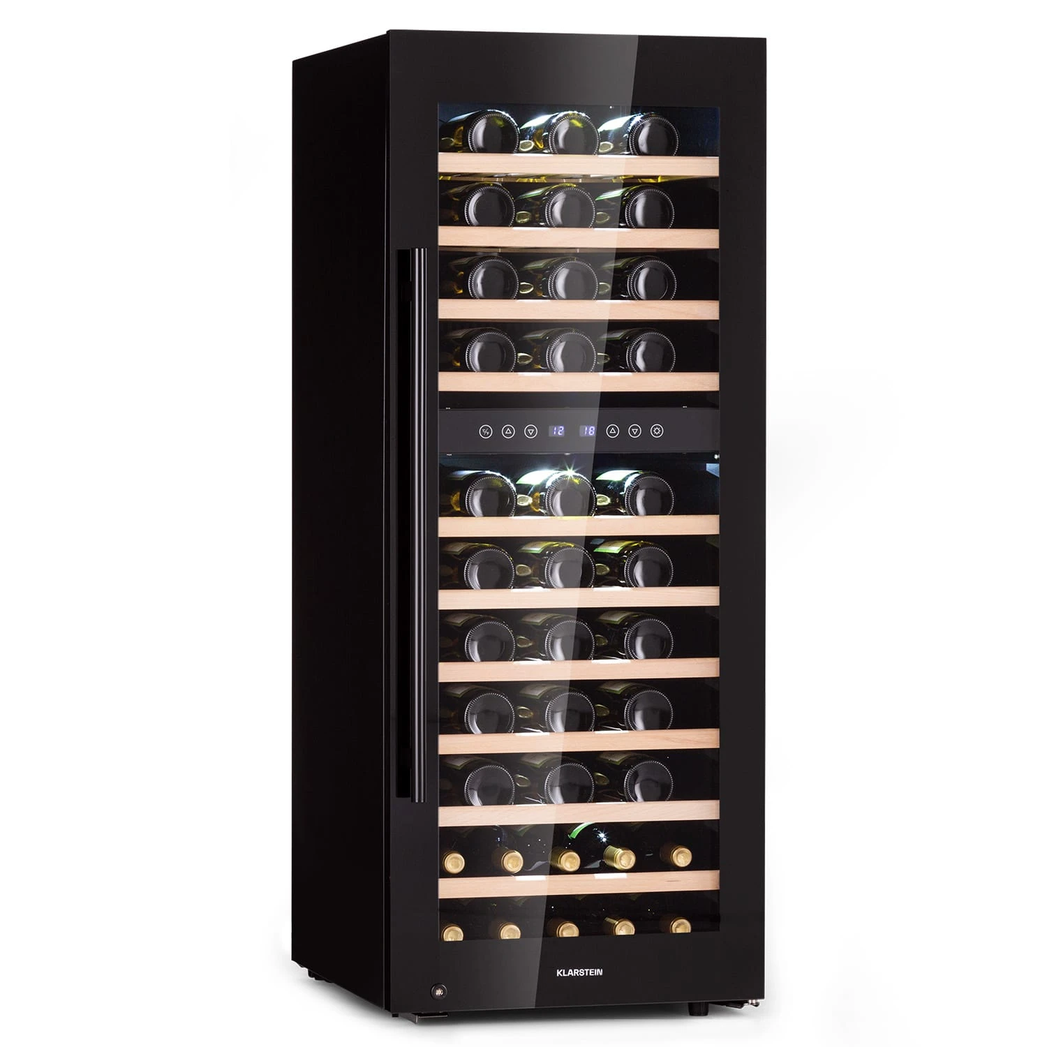 Barossa 73 Duo Weinkühlschrank 2 Zonen 192 Ltr 73 Fl Touch-Display