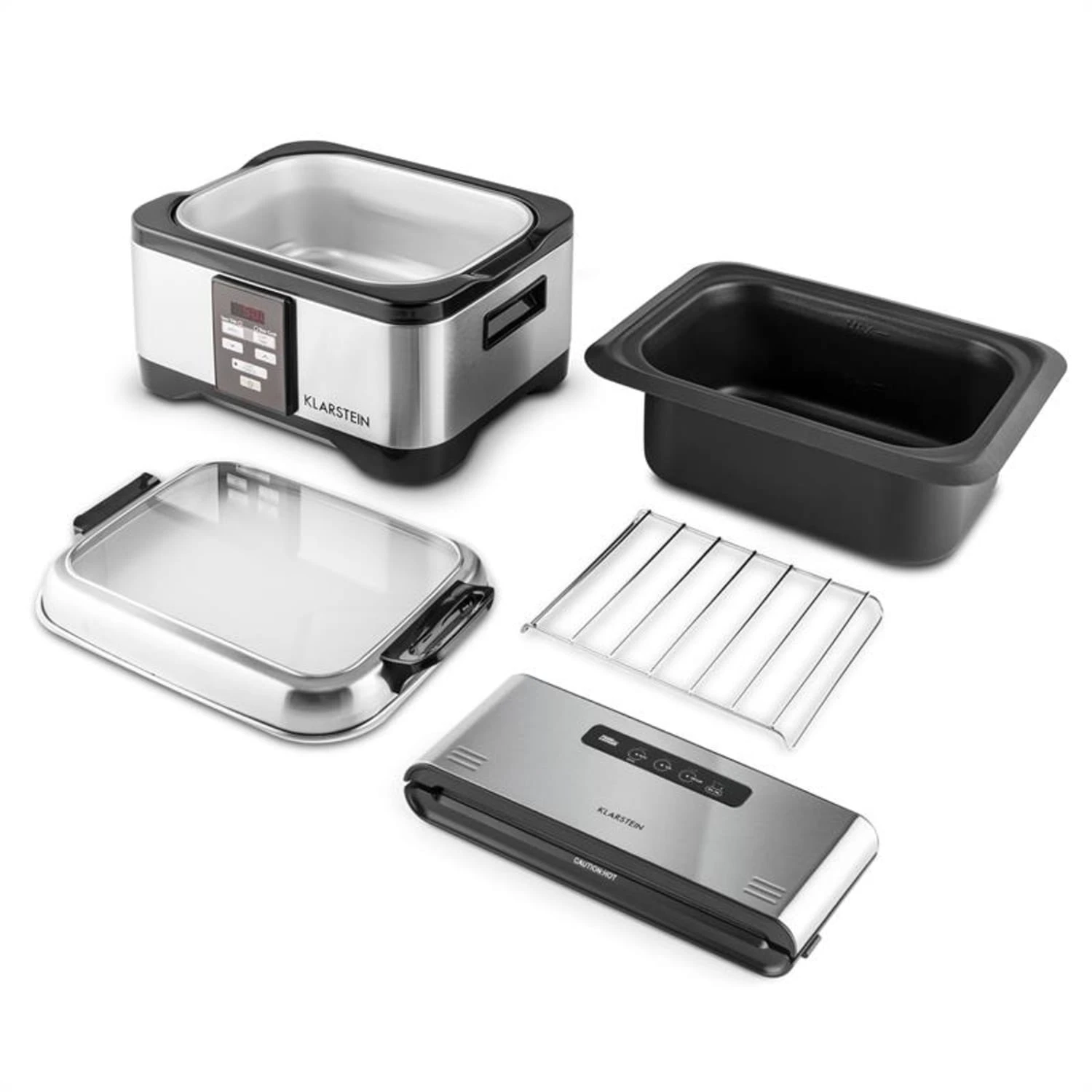 Tastemaker Foodlocker Sous-vide Set Schongarer Slow Cooker 6l 550 W – Bild 4