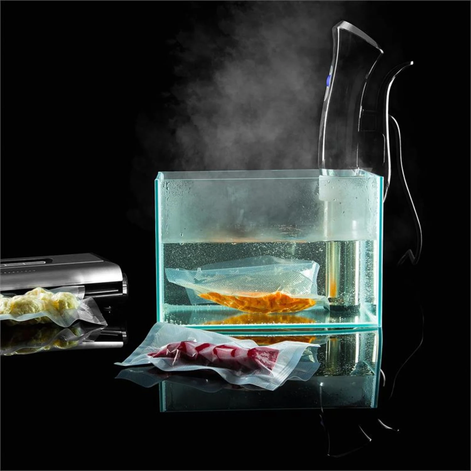 Quickstick Sous Vide Set Sous Vide Garer Vakuumierer Vakuumierfolien – Bild 3