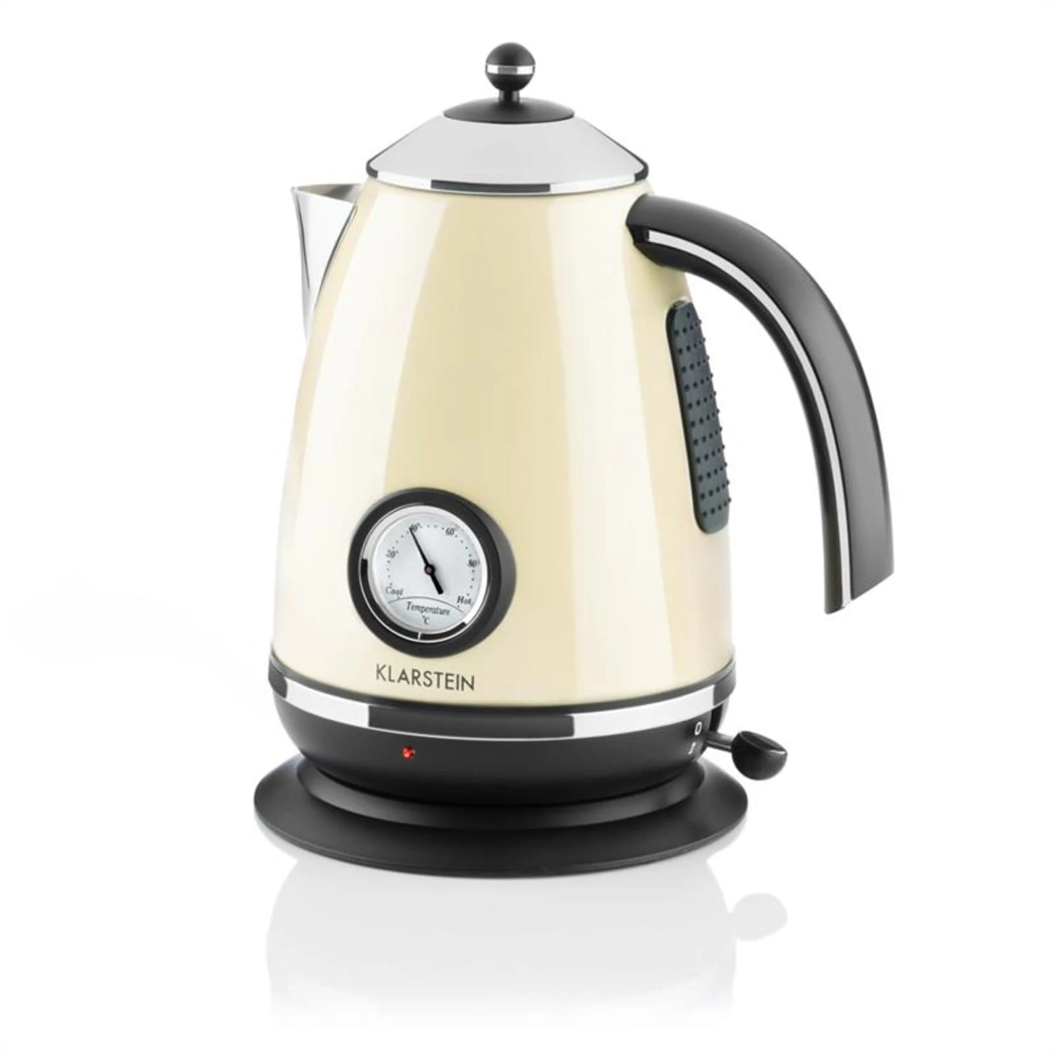 Aquavita Frühstücksset Creme Wasserkocher Toaster Creme – Bild 5